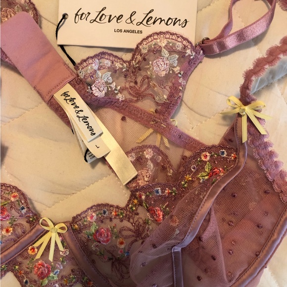 For Love & Lemons embroidered bra - Picture 6 of 6